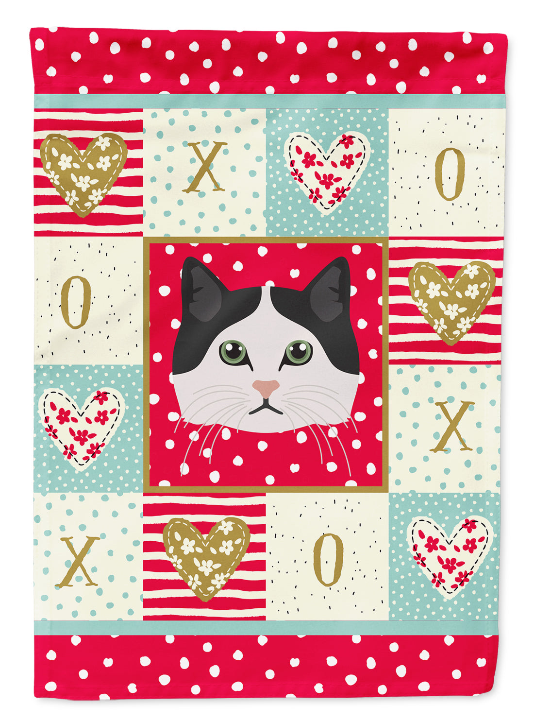 Ragamuffin Cat Flag Garden Size CK5152GF  the-store.com.