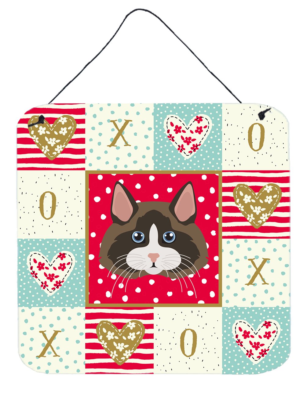 Ragdoll Cat Love Wall or Door Hanging Prints CK5153DS66 by Caroline's Treasures