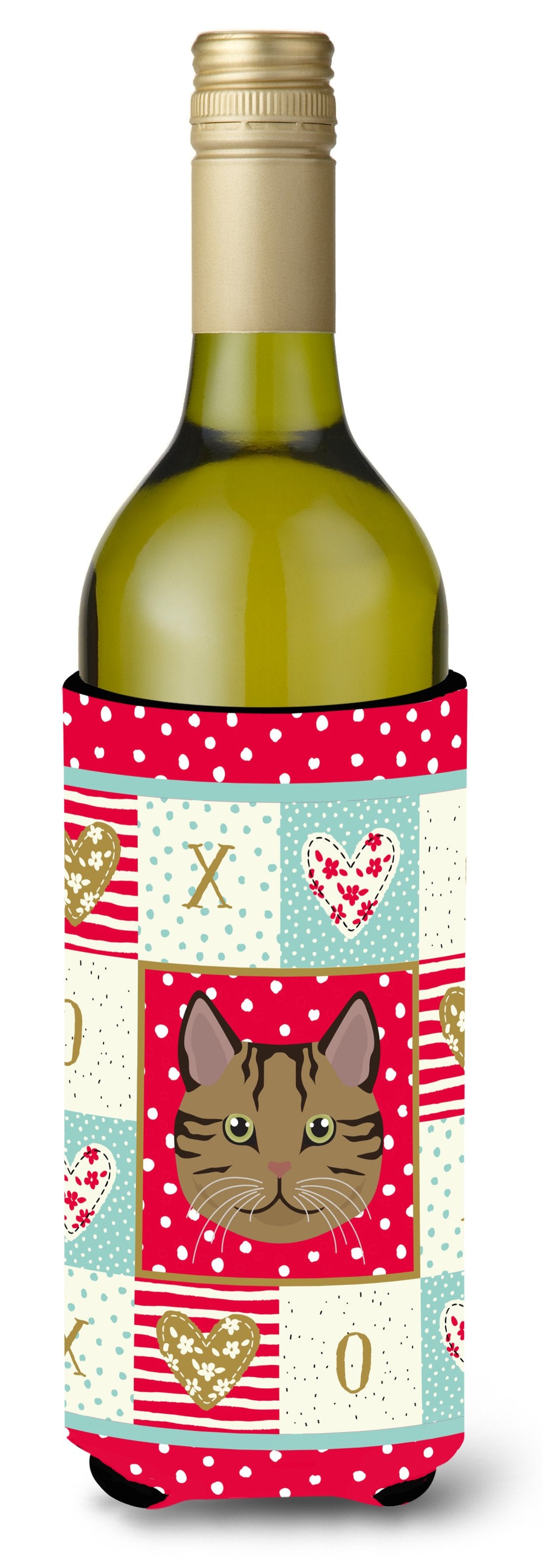 Scottish Straight Cat Wine Bottle Beverage Insulator Hugger CK5159LITERK by Caroline's Treasures