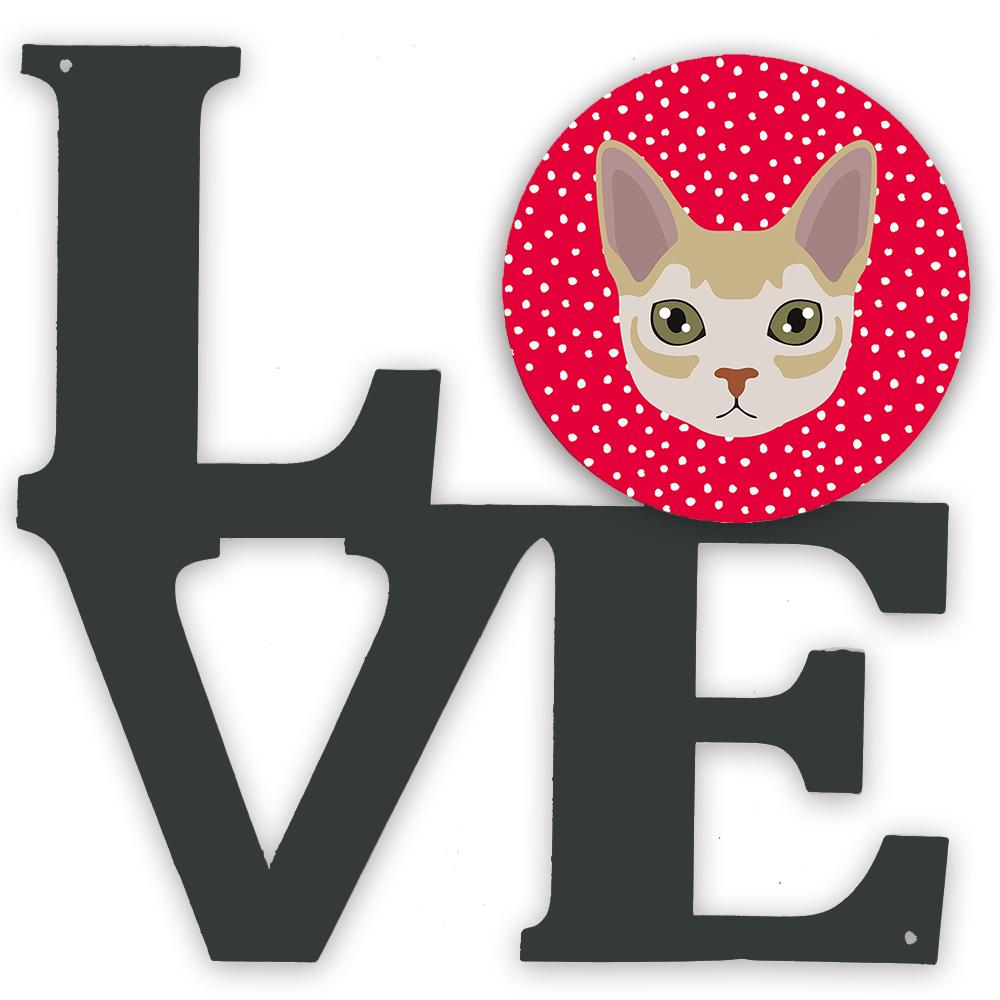 Singapura Cat Love Metal Wall Artwork LOVE CK5165WALV by Caroline's Treasures