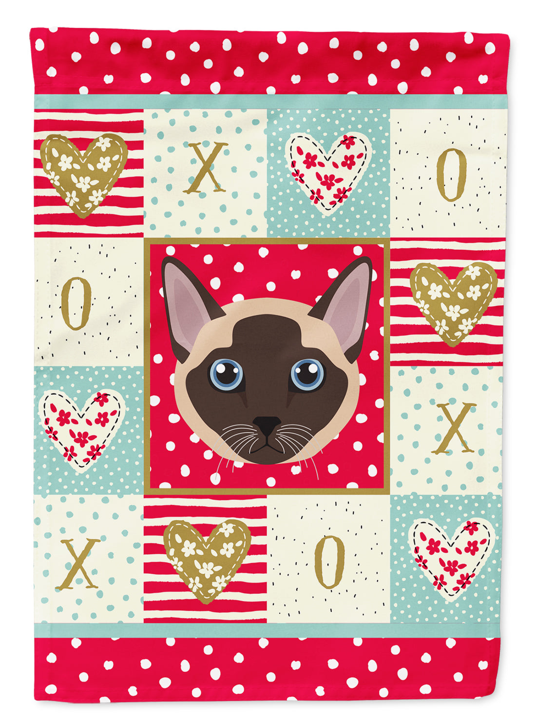 Tonkinese Cat Flag Garden Size CK5173GF  the-store.com.