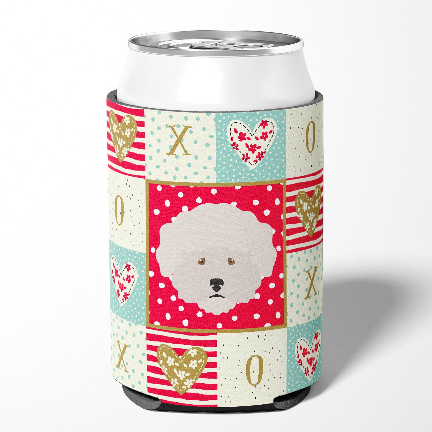 Bichon Fris� Love Can or Bottle Hugger CK5185CC  the-store.com.