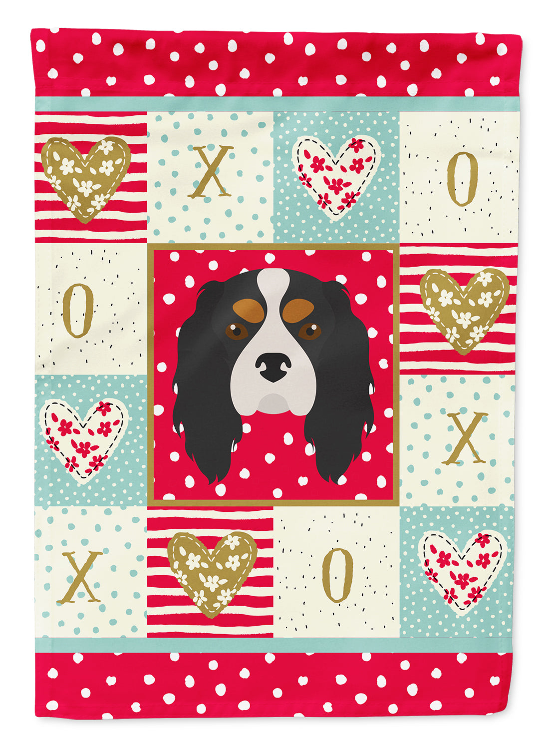 Cavalier King Charles Spaniel Flag Canvas House Size CK5189CHF  the-store.com.