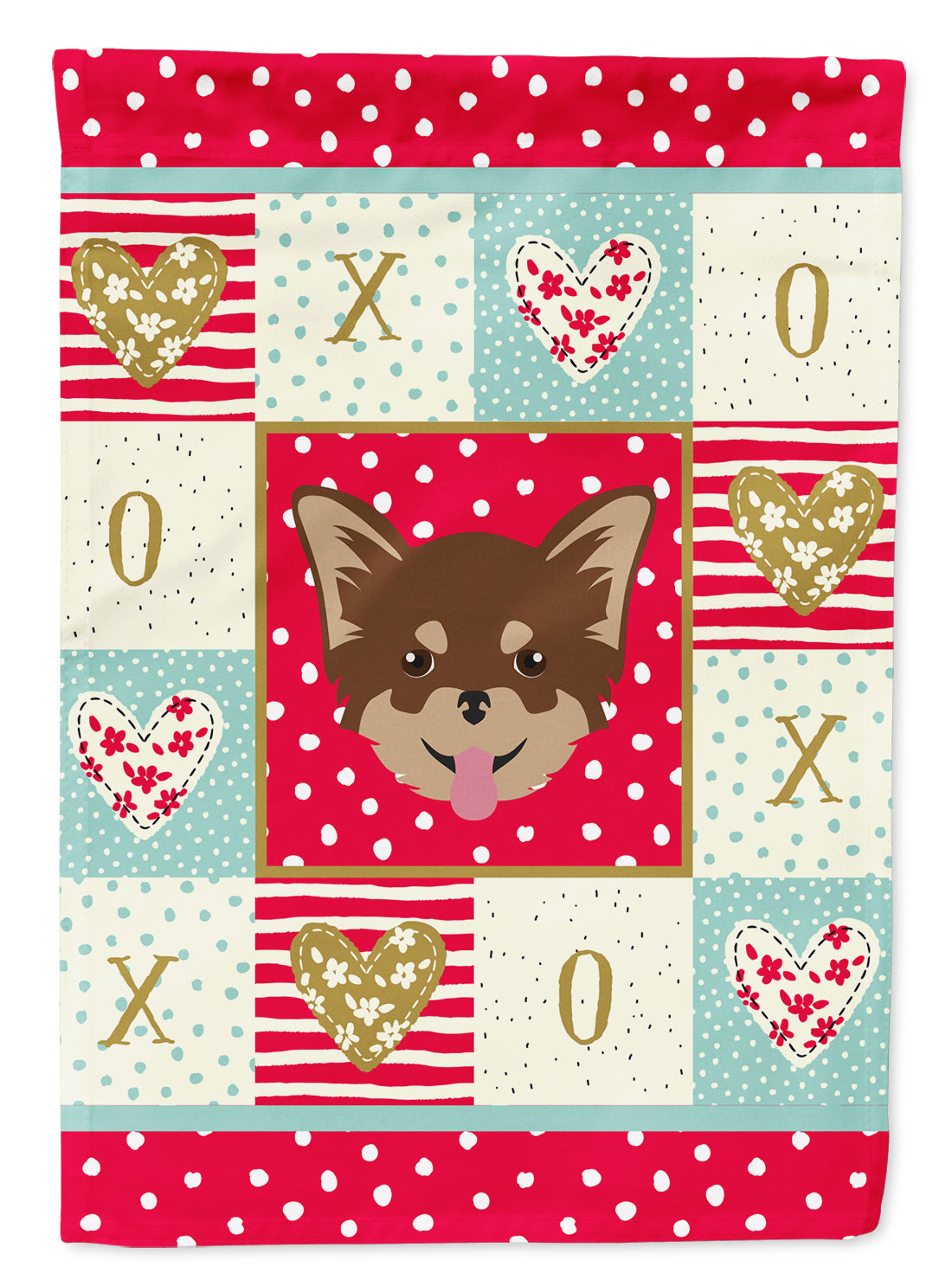 Chihuahua Flag Garden Size CK5190GF  the-store.com.