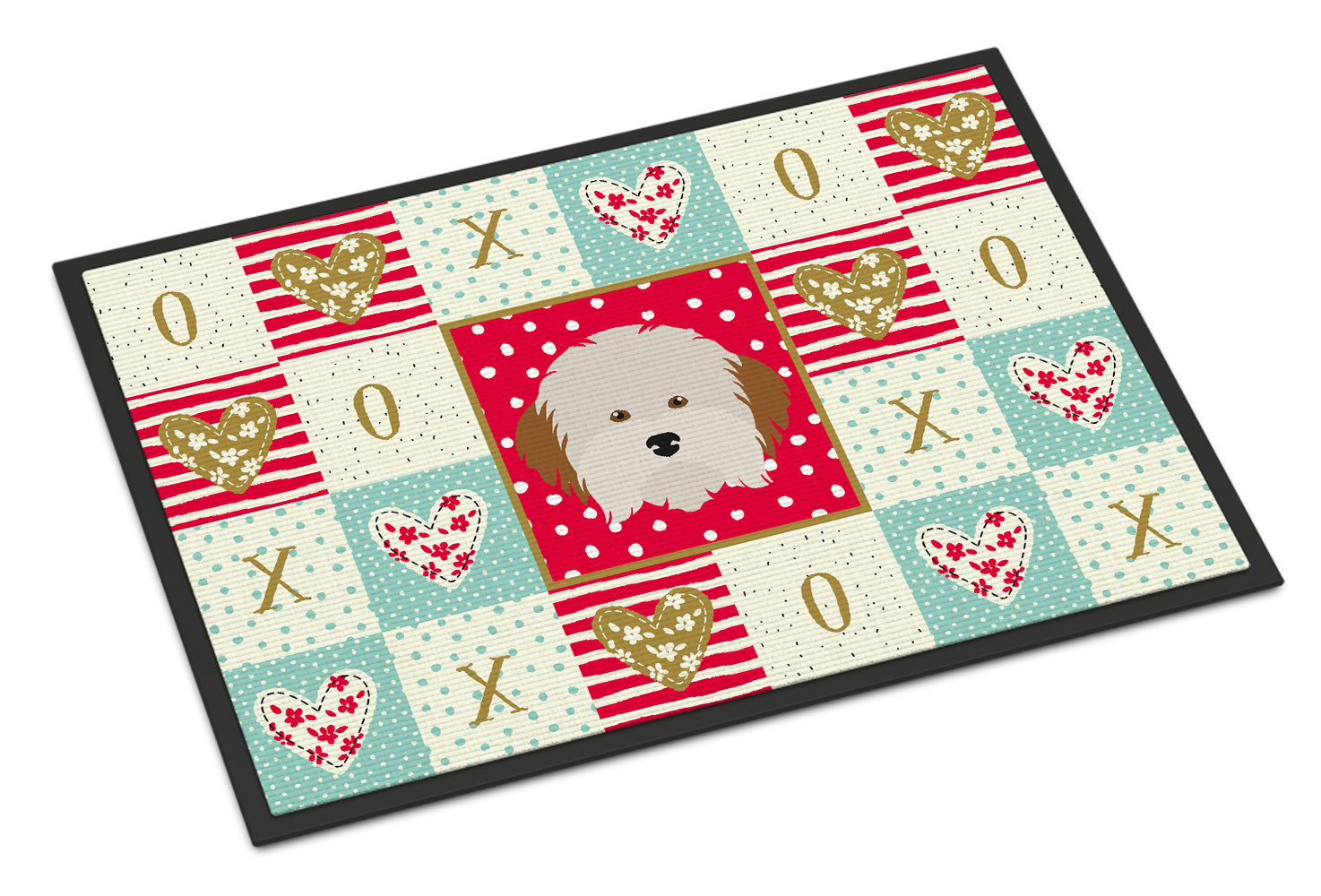 Havanese Dog Love Indoor or Outdoor Mat 18x27 CK5205MAT - the-store.com