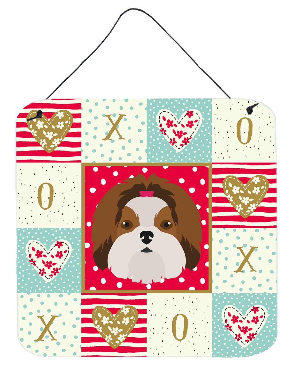 Imperial Shih Tzu Love Wall or Door Hanging Prints CK5206DS66 by Caroline&#39;s Treasures