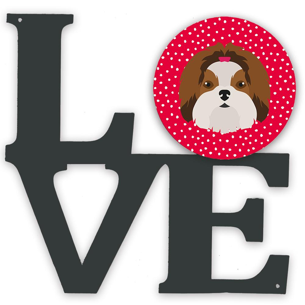 Imperial Shih Tzu Love Metal Wall Artwork LOVE CK5206WALV by Caroline's Treasures