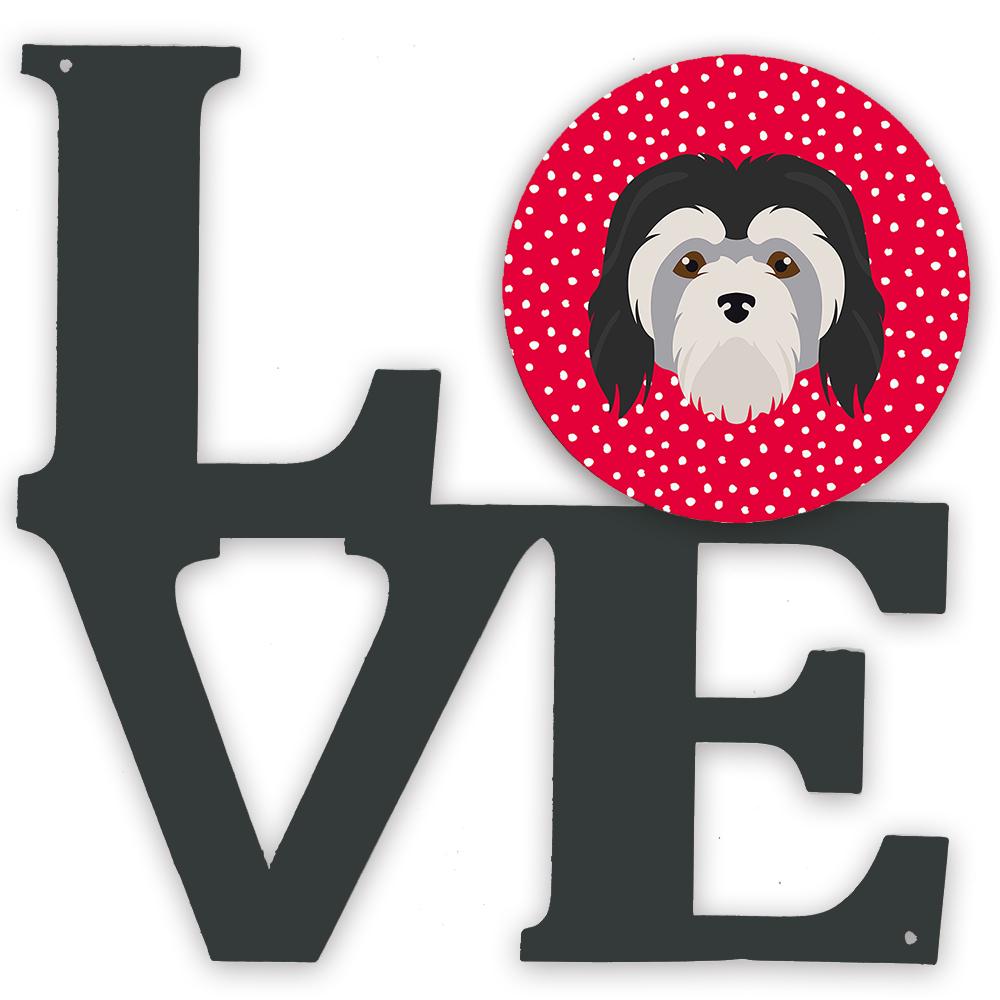 Lowchen Little Lion Dog Love Metal Wall Artwork LOVE CK5216WALV by Caroline's Treasures