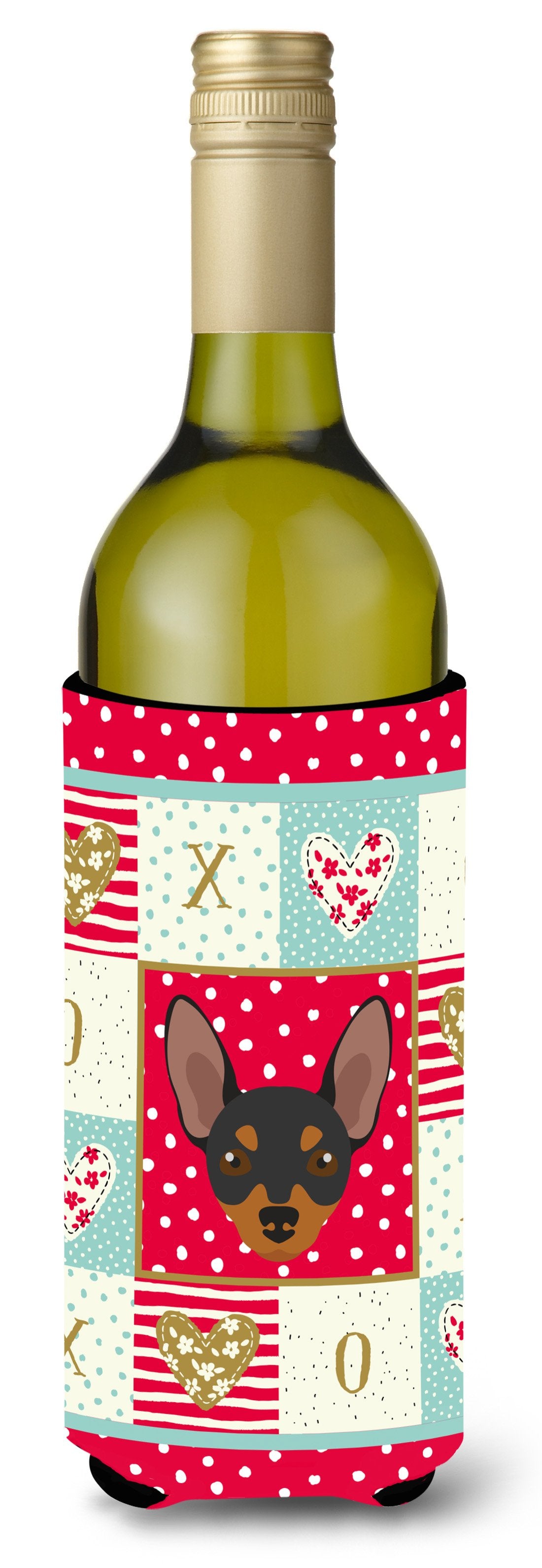 Prague Ratter Wine Bottle Beverage Insulator Hugger CK5230LITERK by Caroline&#39;s Treasures