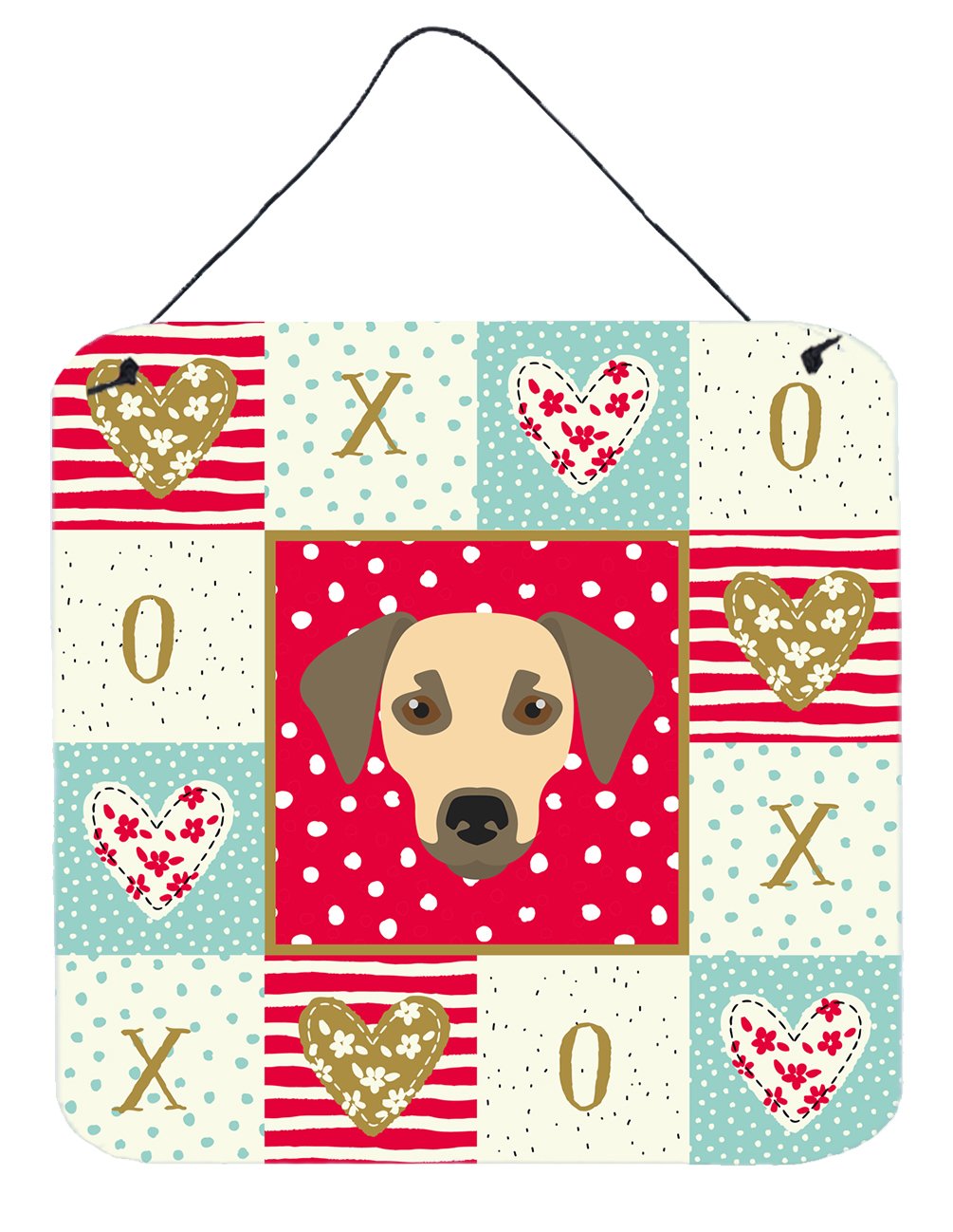 Sato Dog Love Wall or Door Hanging Prints CK5235DS66 by Caroline&#39;s Treasures