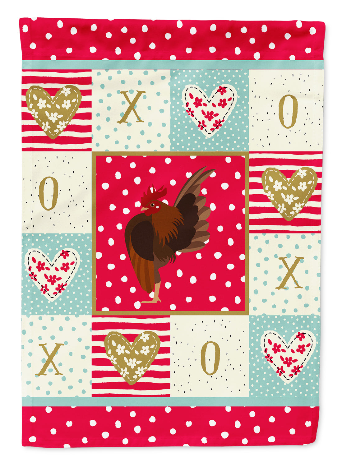 Malaysian Serama Chicken Love Flag Canvas House Size CK5269CHF  the-store.com.