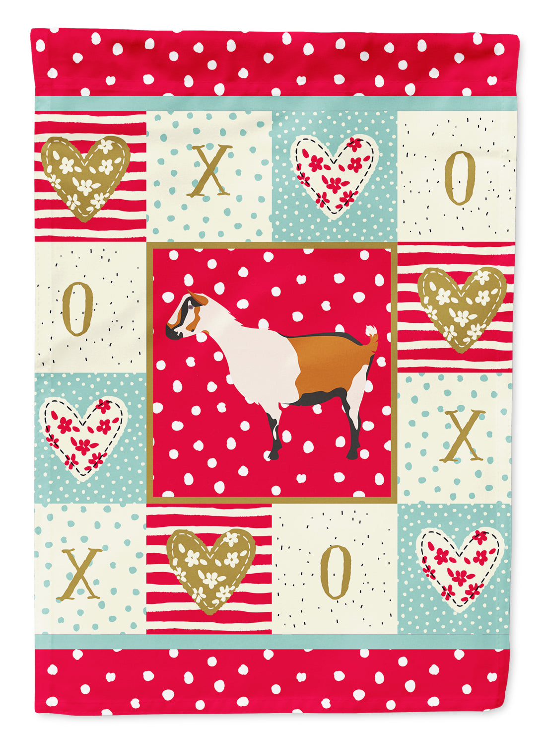 Alpine Goat Love Flag Garden Size CK5307GF  the-store.com.