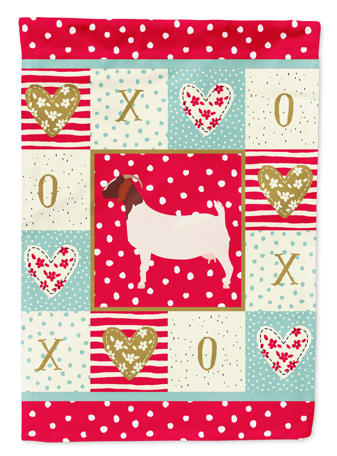 Boer Goat Love Flag Garden Size CK5313GF  the-store.com.