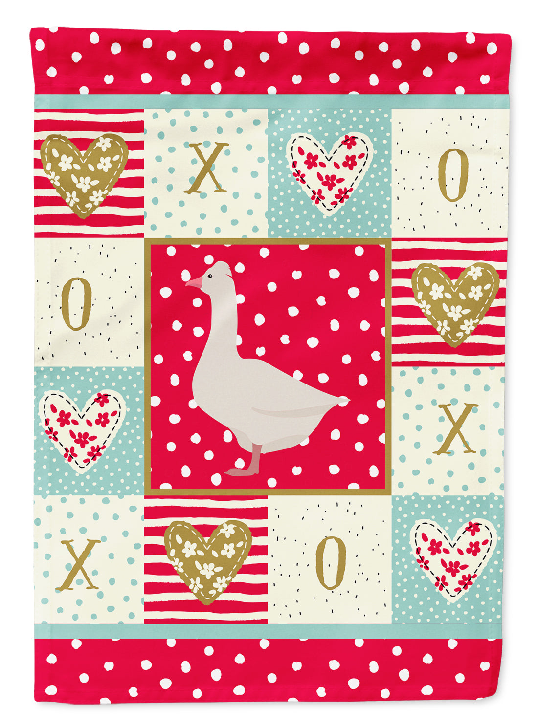 Roman Goose Love Flag Garden Size CK5325GF  the-store.com.