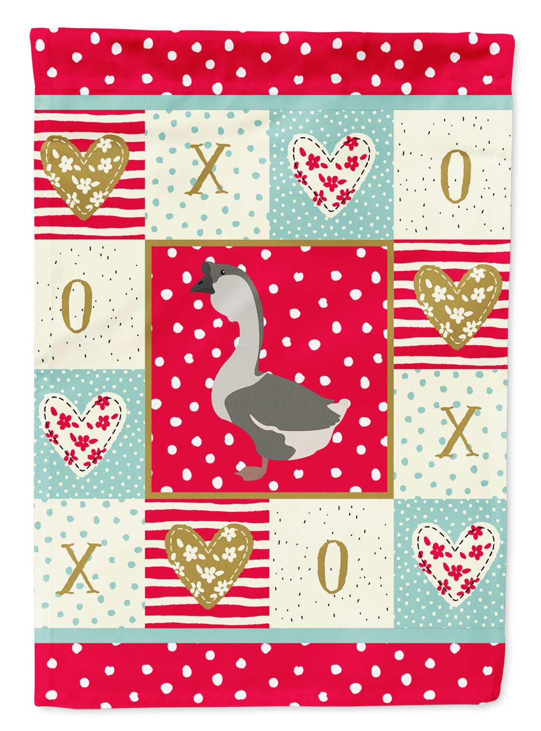 African Goose Love Flag Garden Size CK5326GF  the-store.com.