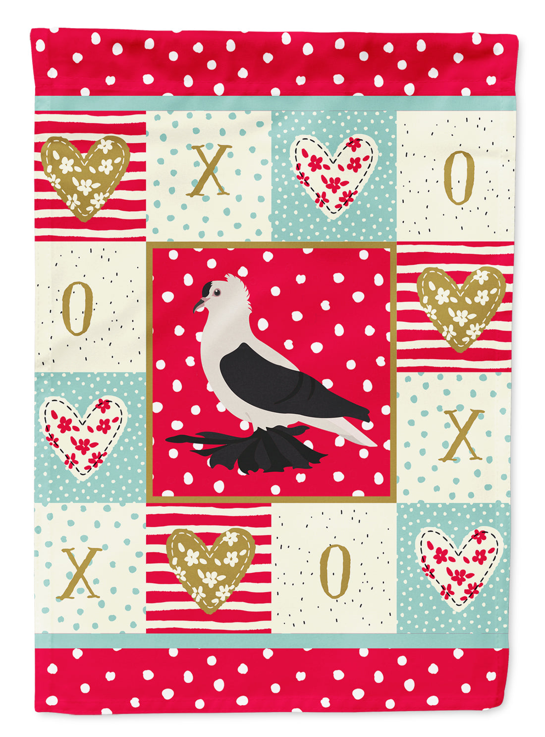 Saxon Fairy Swallow Pigeon Love Flag Garden Size CK5373GF  the-store.com.