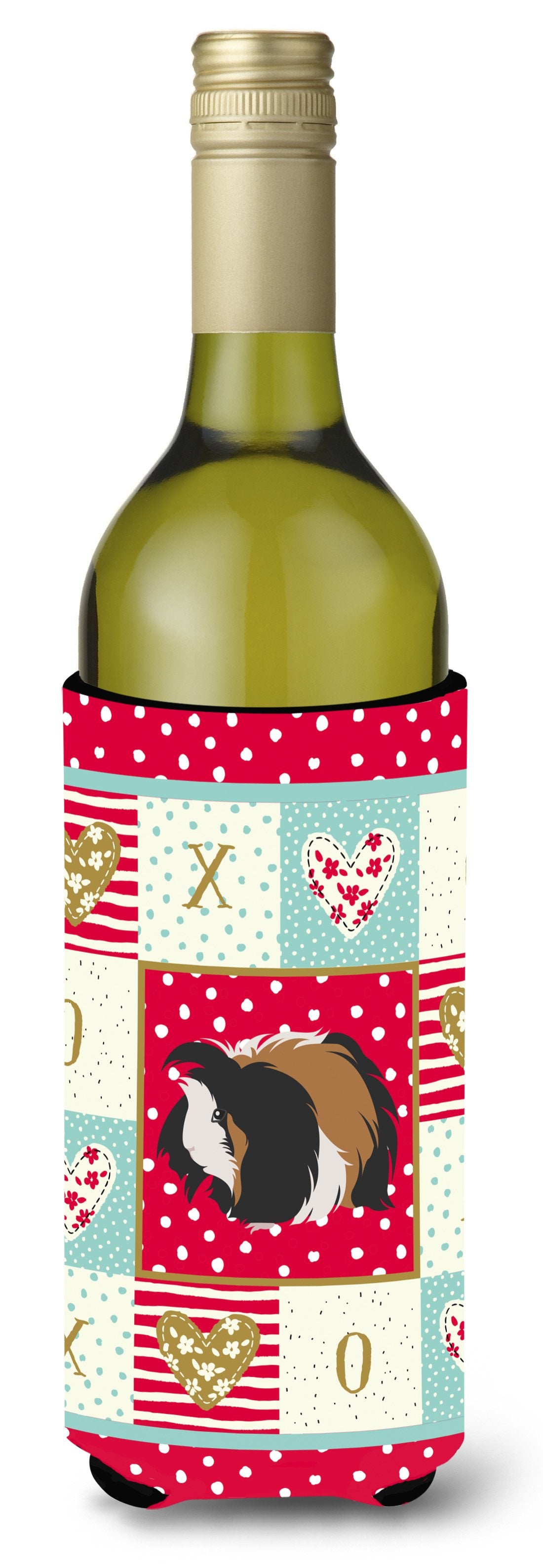 Sheba Guinea Pig Love Wine Bottle Hugger CK5433LITERK by Caroline&#39;s Treasures