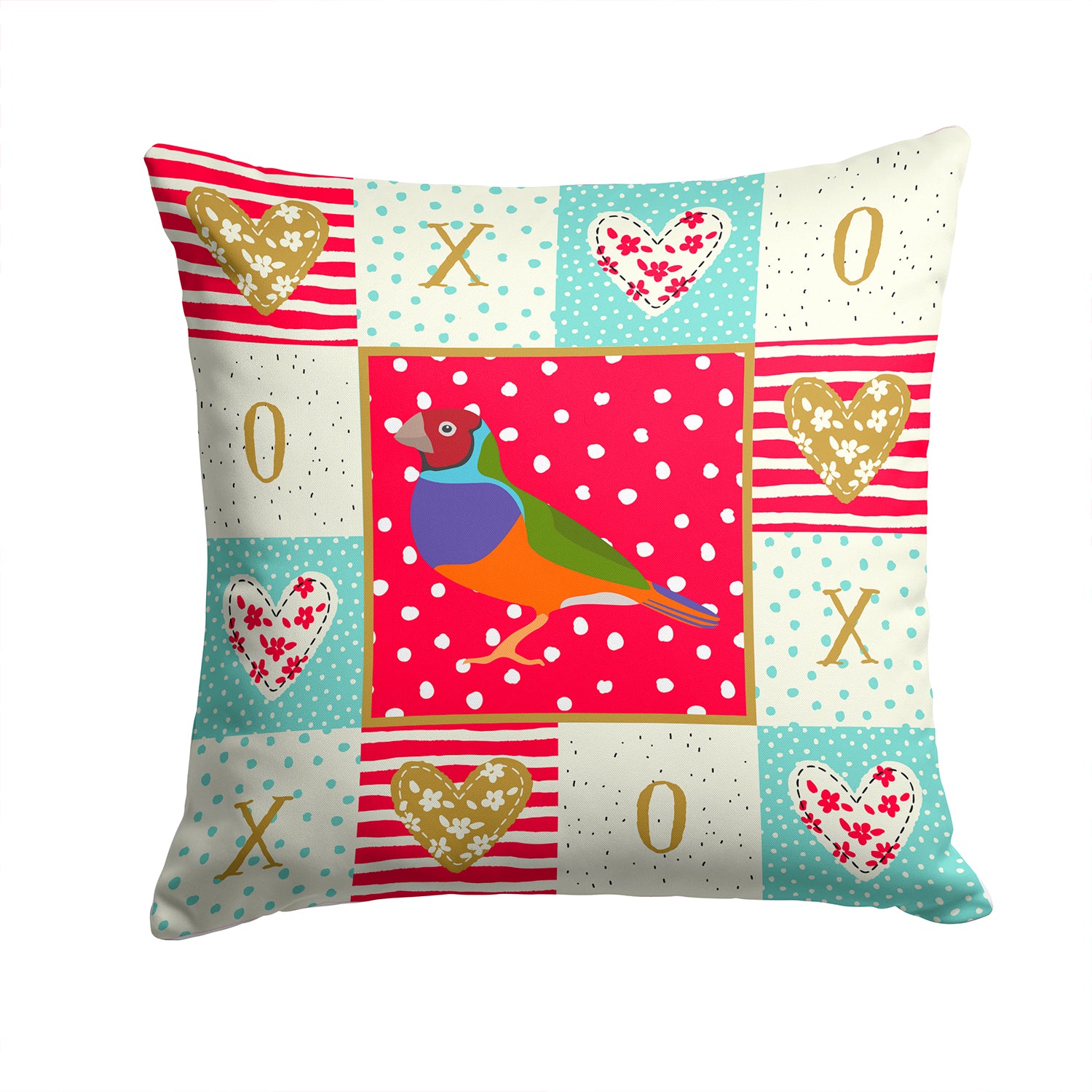 Amadina Love Fabric Decorative Pillow CK5509PW1414 - the-store.com