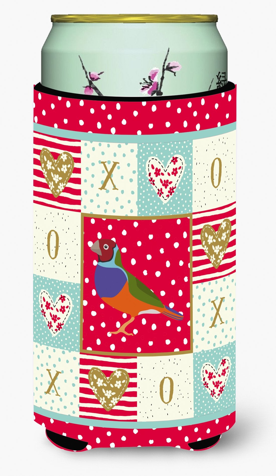 Amadina Love Tall Boy Beverage Insulator Hugger CK5509TBC by Caroline's Treasures