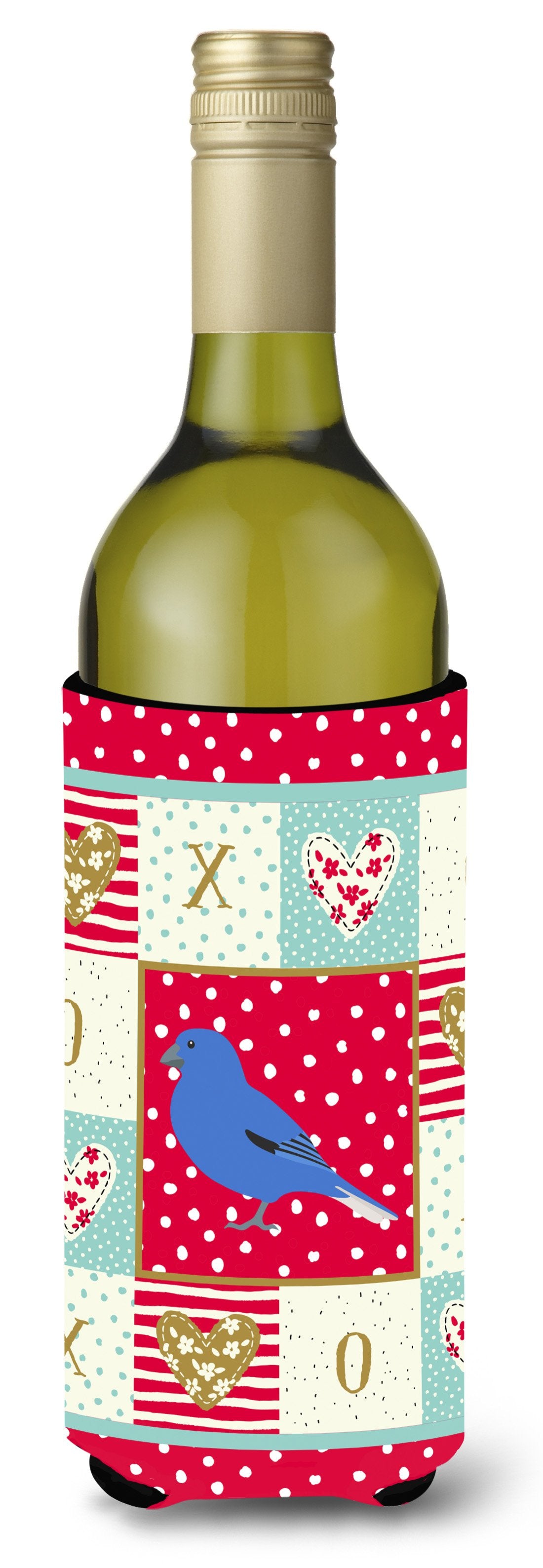 Bunting Love Wine Bottle Hugger CK5510LITERK by Caroline's Treasures