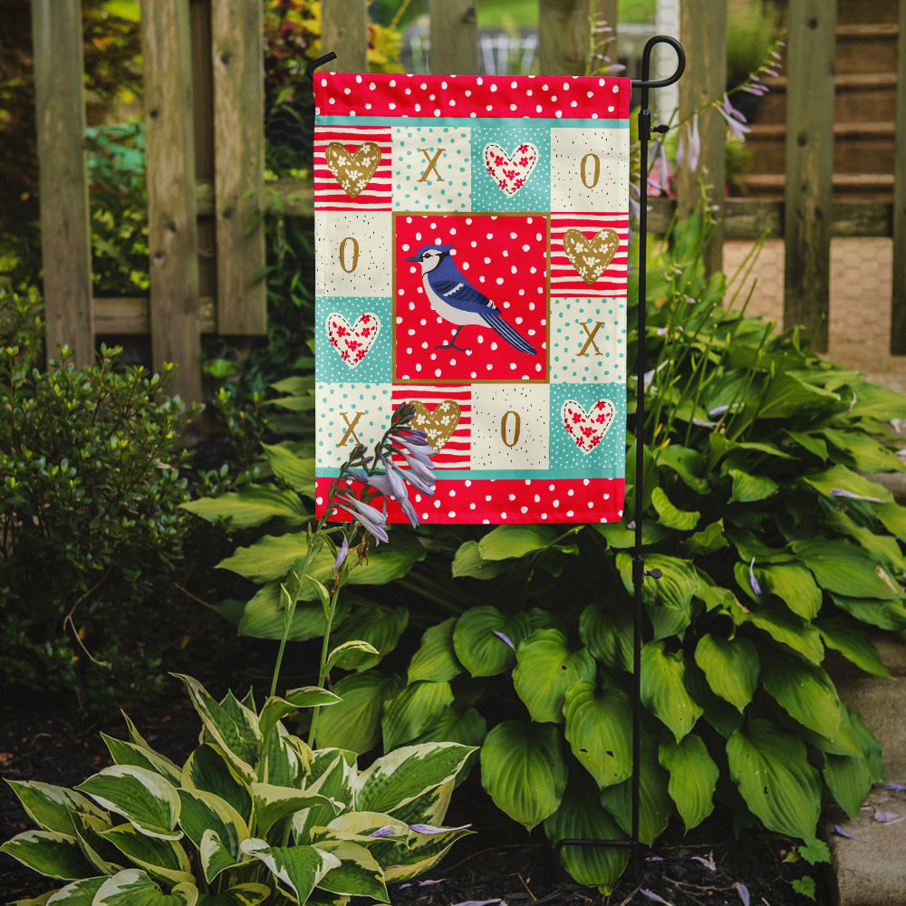 Jay Bird Love Flag Garden Size CK5513GF  the-store.com.