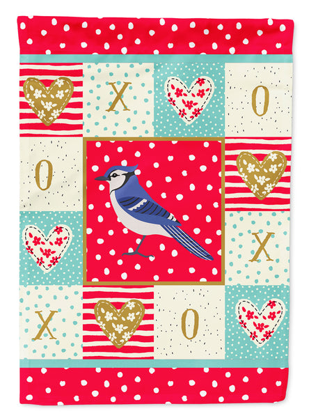 Jay Bird Love Flag Garden Size CK5513GF  the-store.com.