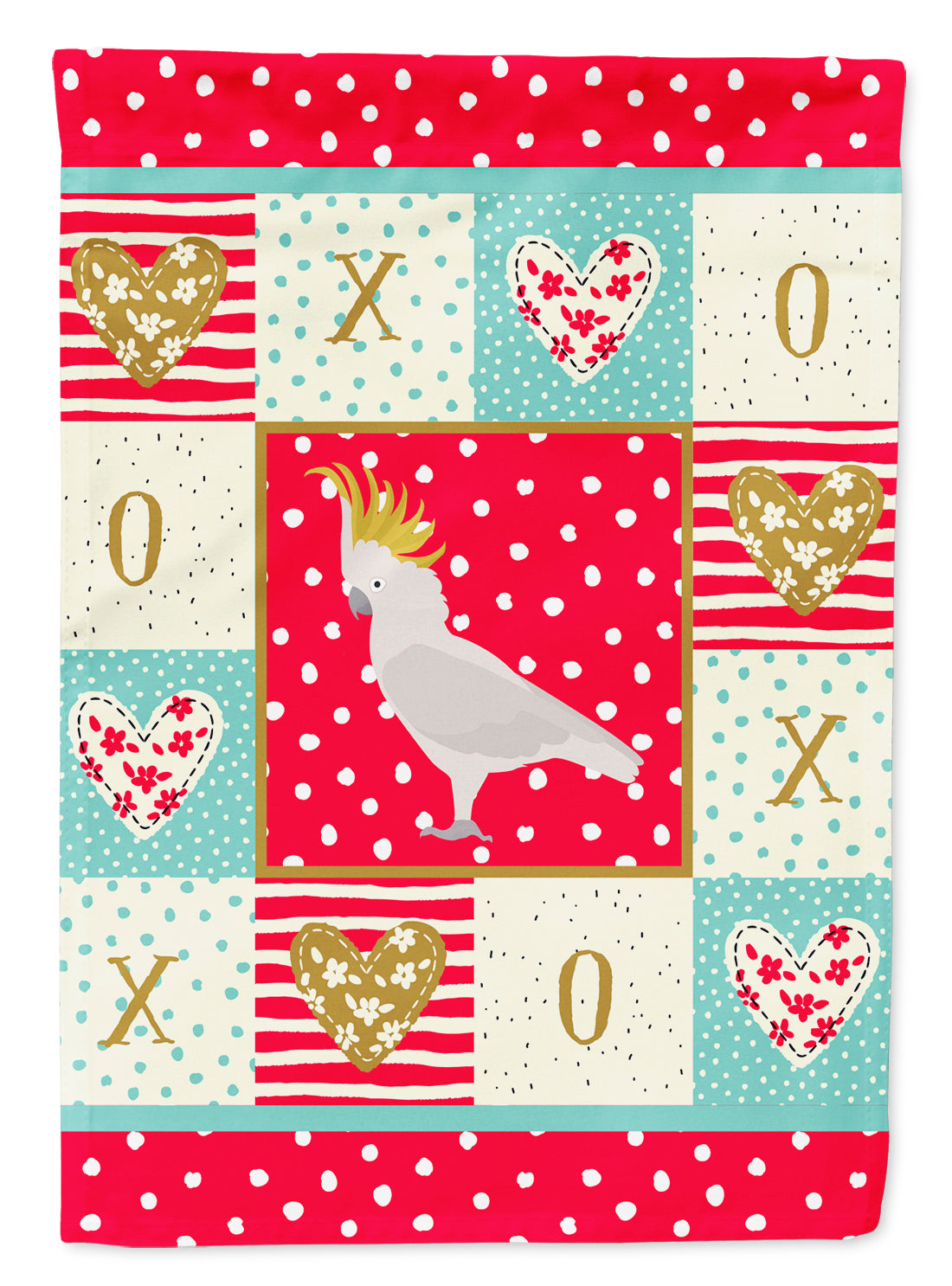 Cockatoo Love Flag Garden Size CK5522GF  the-store.com.