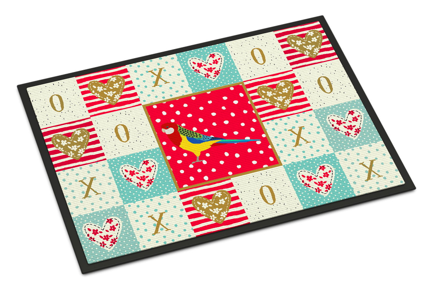 Rosella Love Indoor or Outdoor Mat 18x27 CK5526MAT - the-store.com