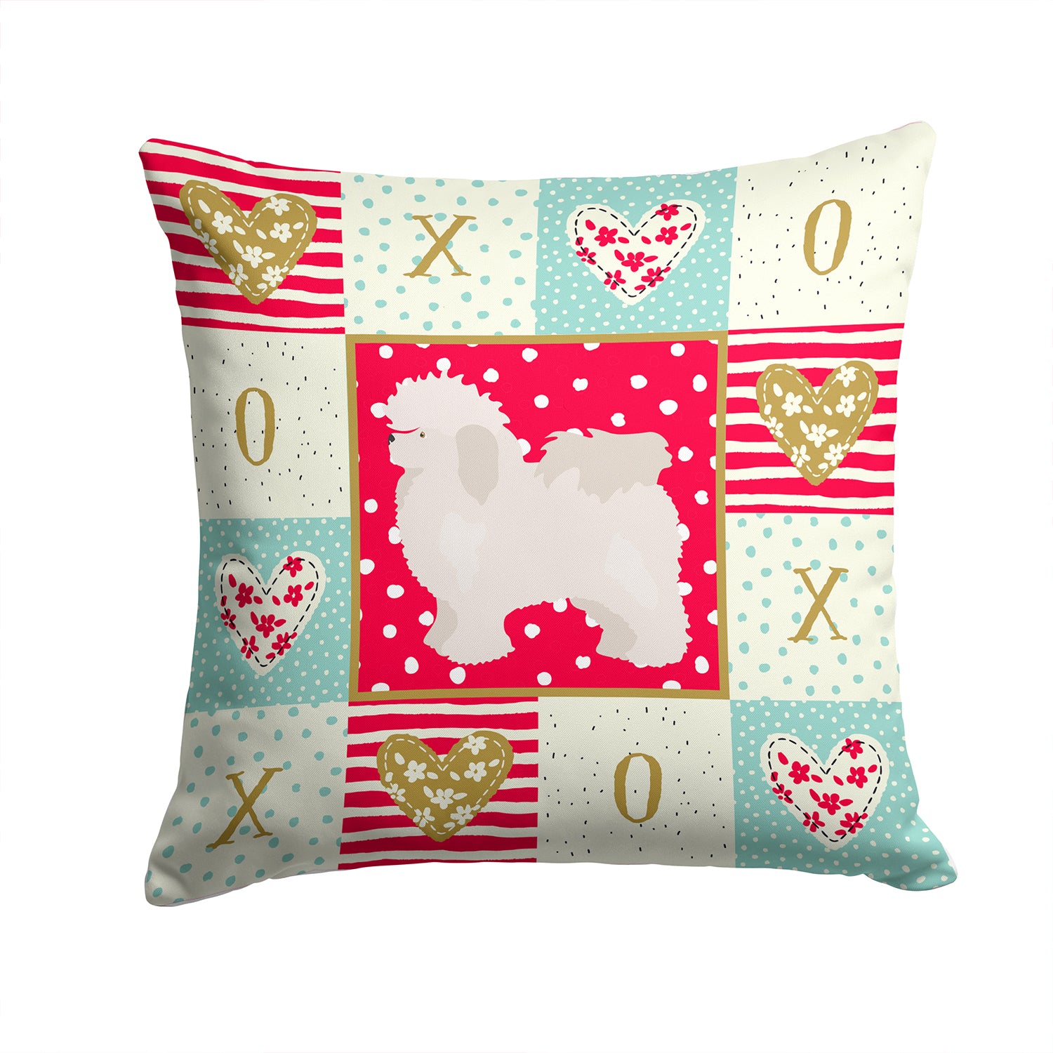 Bolognese Love Fabric Decorative Pillow CK5815PW1414 - the-store.com