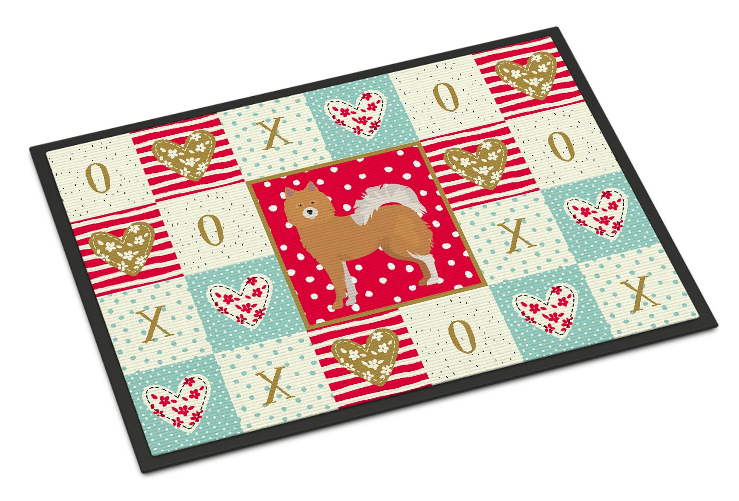 Elo Dog #1 Love Indoor or Outdoor Mat 24x36 CK5828JMAT by Caroline's Treasures