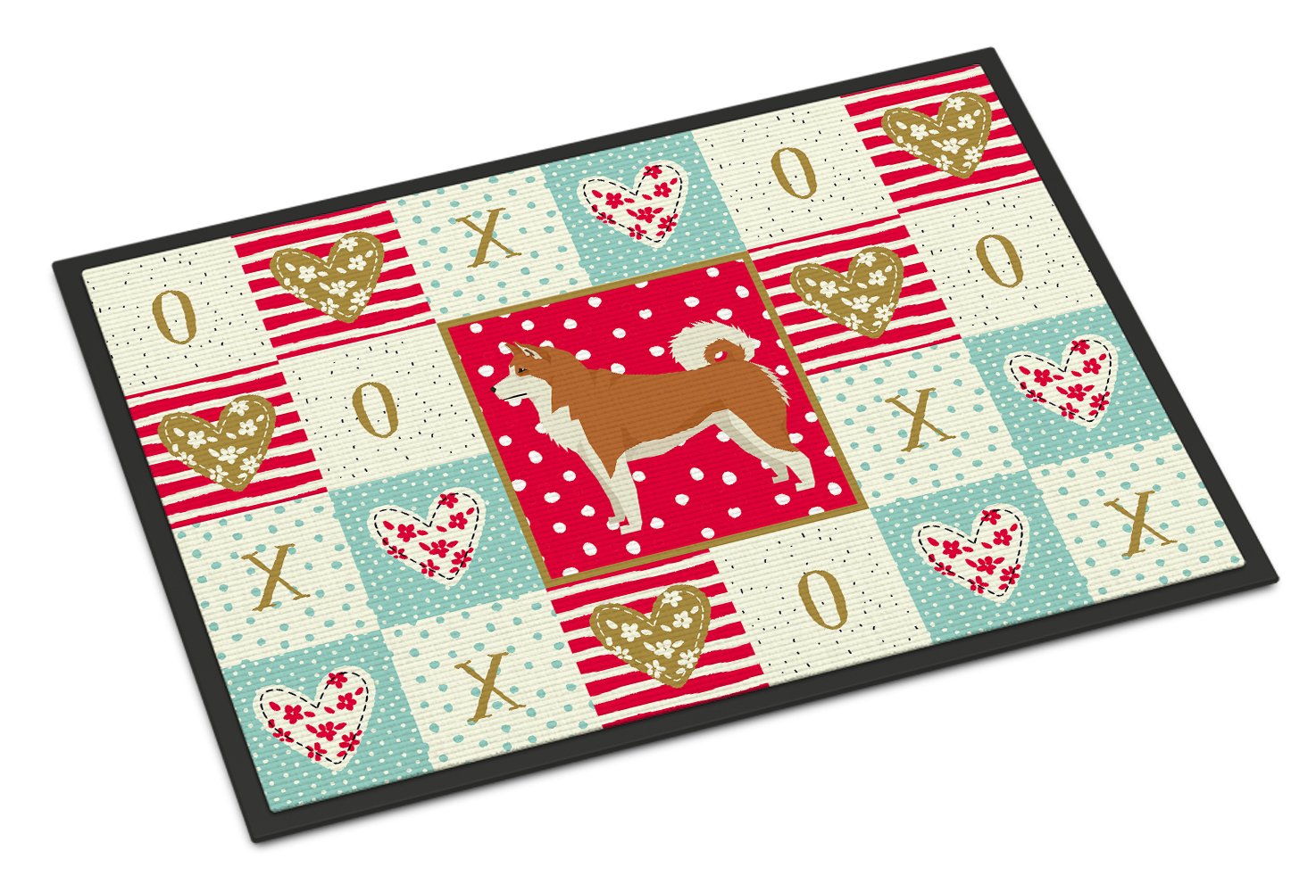 Akita Love Indoor or Outdoor Mat 24x36 CK5902JMAT by Caroline's Treasures