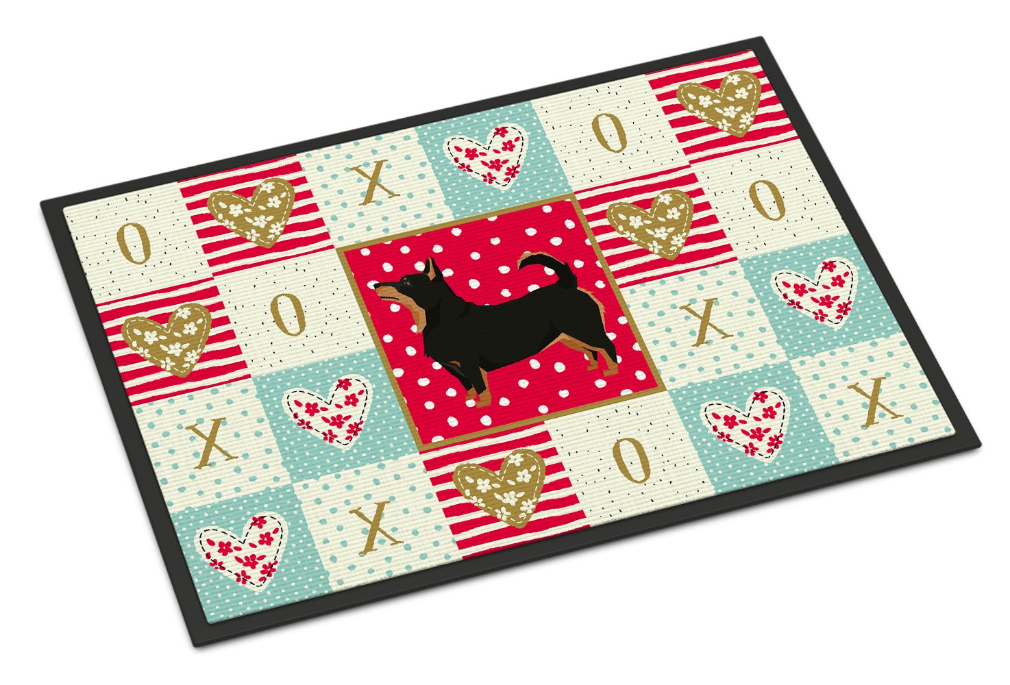 Lancashire Terrier Love Indoor or Outdoor Mat 24x36 CK5940JMAT by Caroline's Treasures