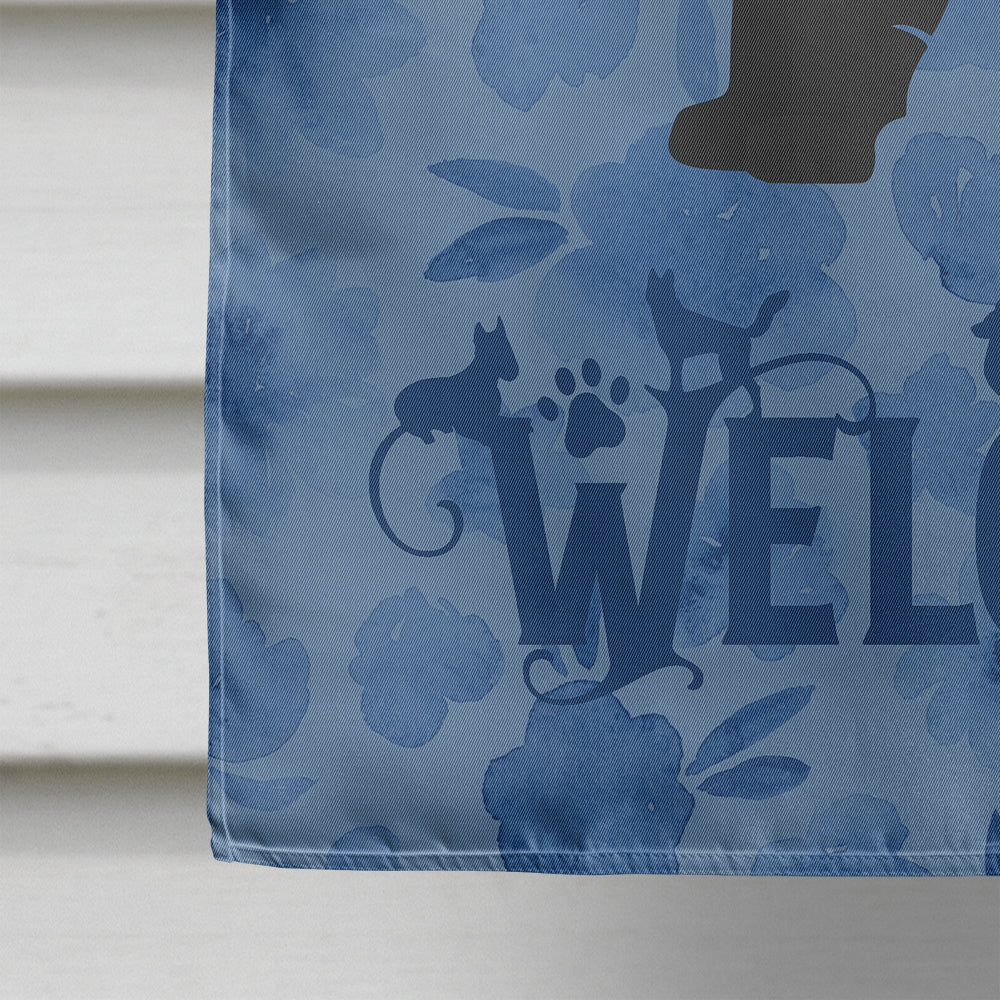 Affenpinscher #2 Welcome Flag Canvas House Size CK5963CHF  the-store.com.