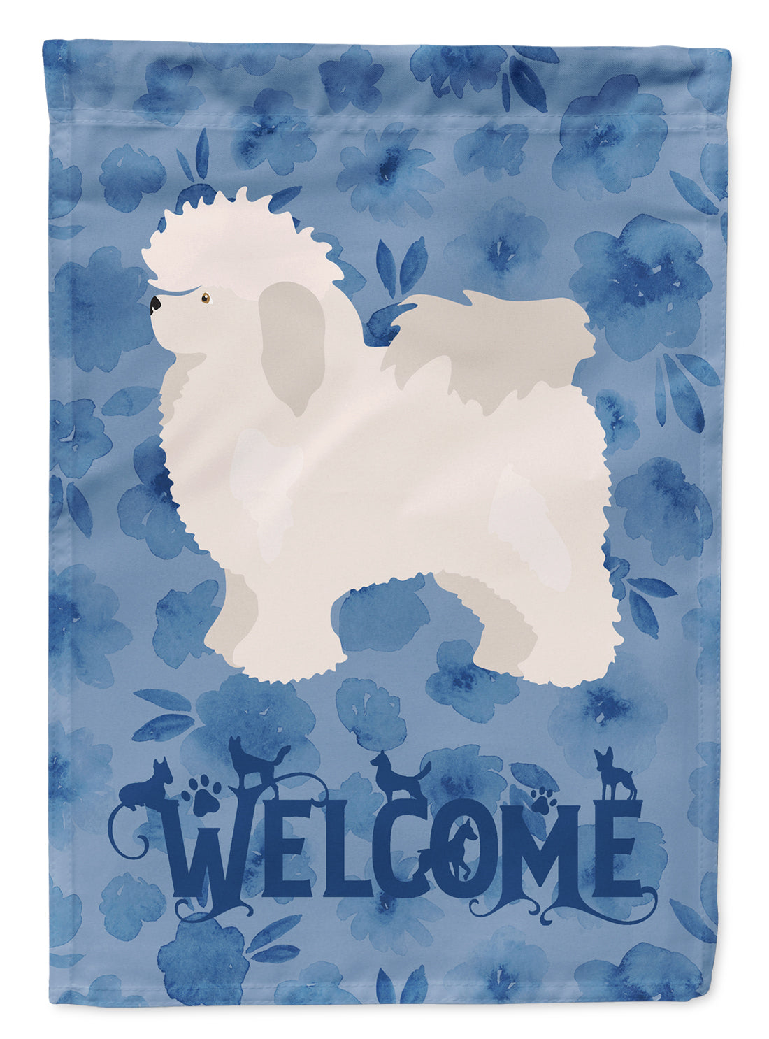 Bolognese Welcome Flag Canvas House Size CK5971CHF  the-store.com.