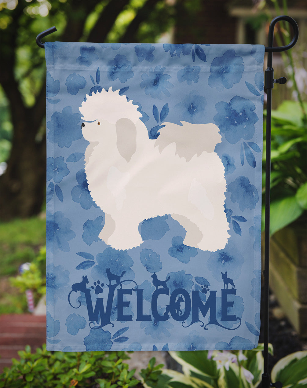 Bolognese Welcome Flag Garden Size CK5971GF  the-store.com.