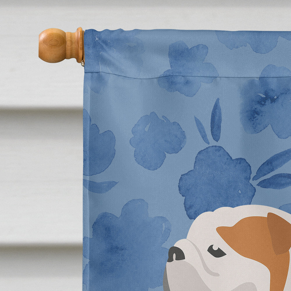 English Bulldog #1 Welcome Flag Canvas House Size CK5986CHF  the-store.com.