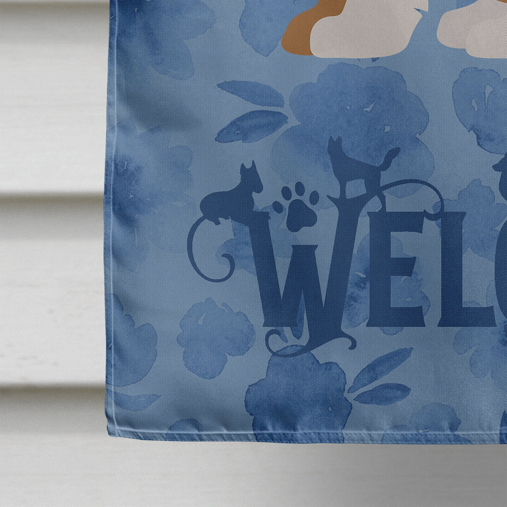 Havanese #2 Welcome Flag Canvas House Size CK5998CHF  the-store.com.