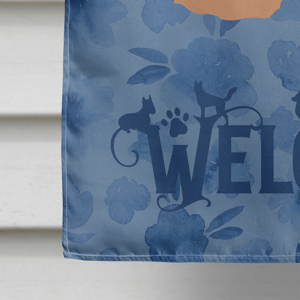 Lhasa Apso #1 Welcome Flag Canvas House Size CK6012CHF  the-store.com.