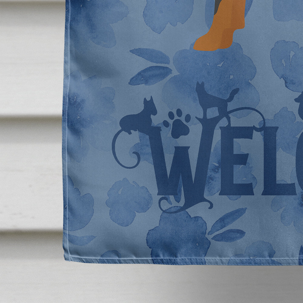 Prague Ratter Welcome Flag Canvas House Size CK6040CHF  the-store.com.