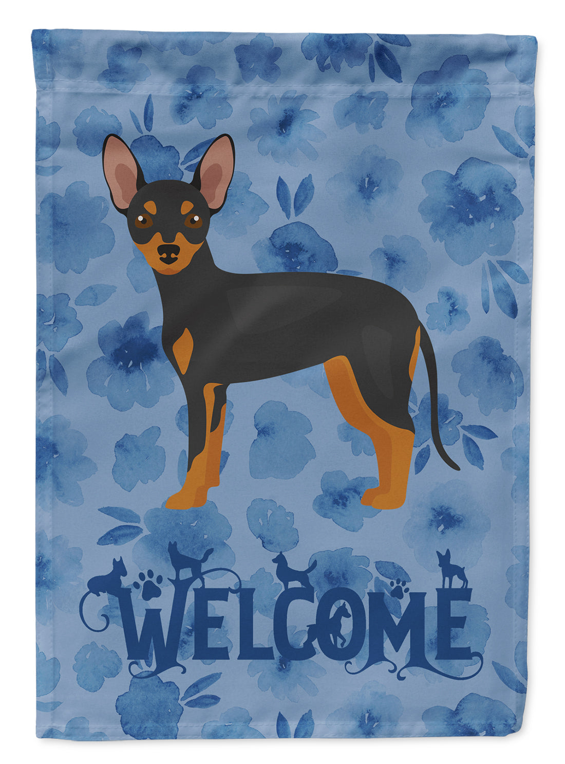 Prague Ratter Welcome Flag Garden Size CK6040GF  the-store.com.