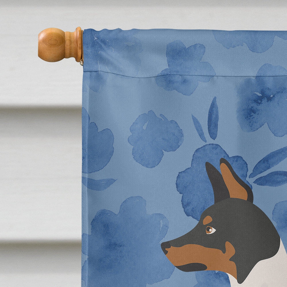 Toy Fox Terrier Welcome Flag Canvas House Size CK6055CHF  the-store.com.