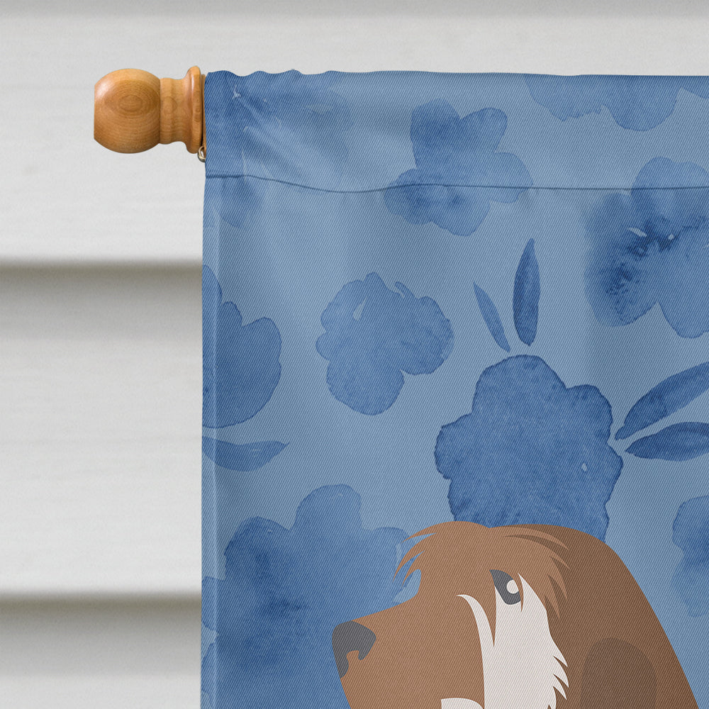 Grand Basset Griffon Vendeen Welcome Flag Canvas House Size CK6117CHF  the-store.com.