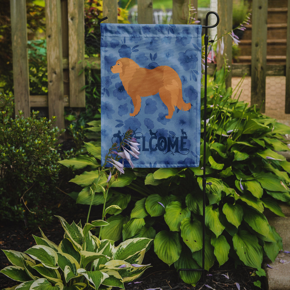 Caucasian Shepherd Dog Welcome Flag Garden Size CK6152GF  the-store.com.