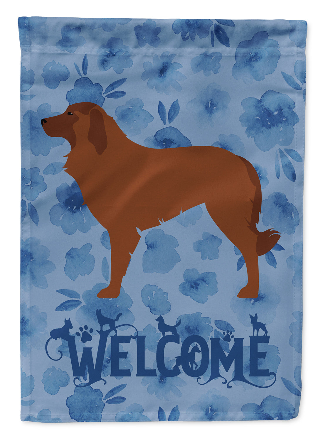 Portuguese Sheepdog Dog Welcome Flag Garden Size CK6158GF  the-store.com.