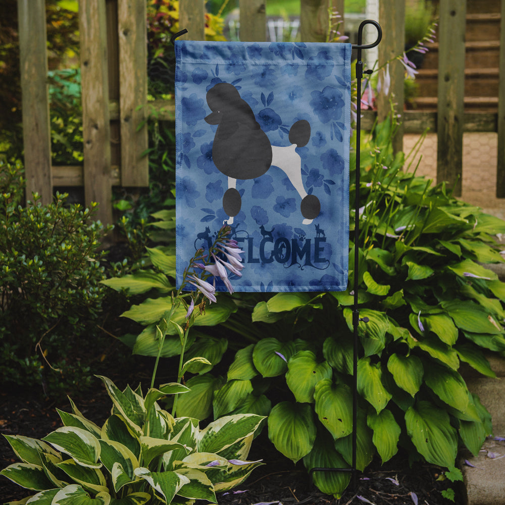 Poodle Welcome Flag Garden Size CK6166GF  the-store.com.