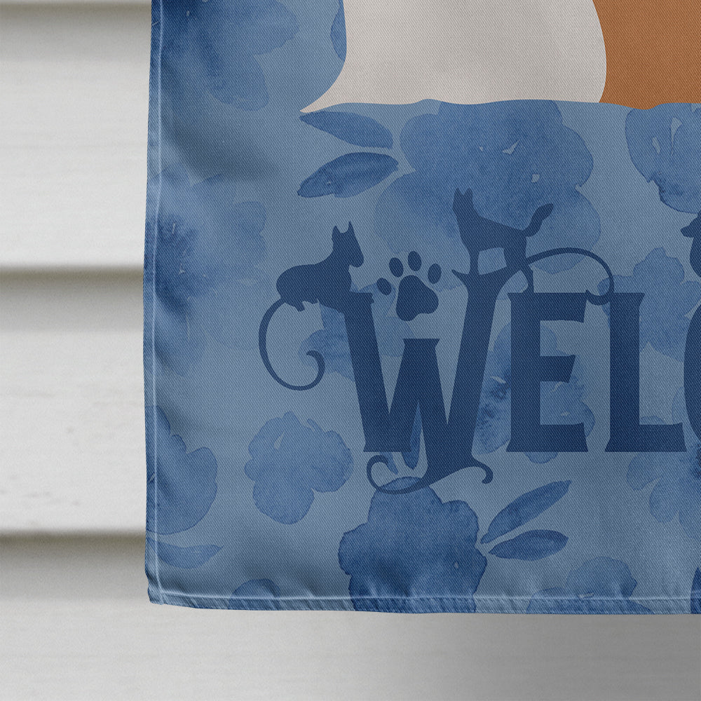 Shih Tzu Welcome Flag Canvas House Size CK6173CHF  the-store.com.