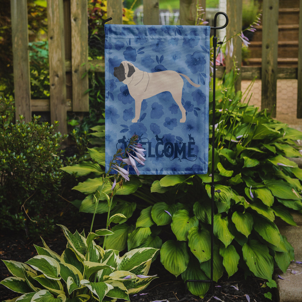 English Mastiff Welcome Flag Garden Size CK6183GF  the-store.com.