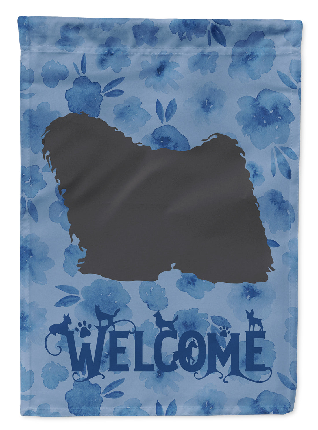 Puli Welcome Flag Garden Size CK6190GF  the-store.com.