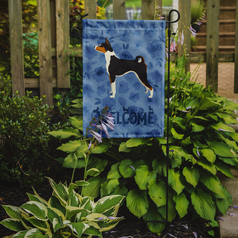 Basenji Welcome Flag Garden Size CK6221GF  the-store.com.