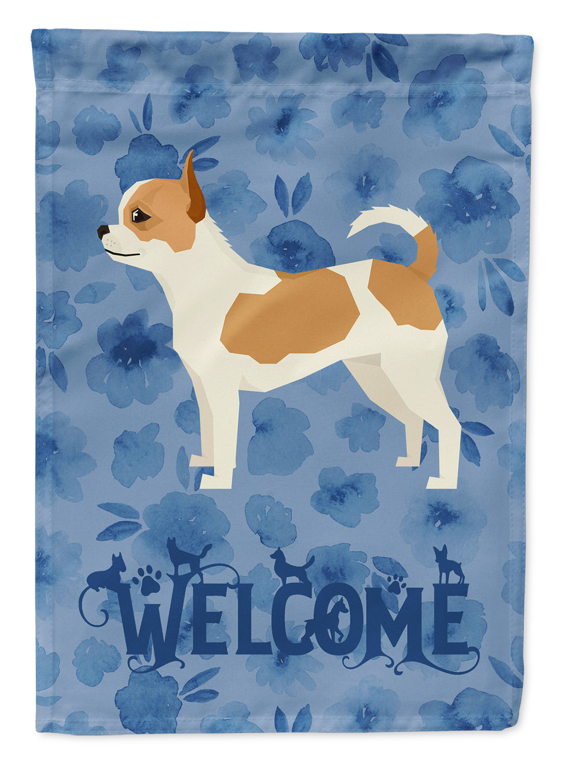 Chihuahua Welcome Flag Garden Size CK6234GF  the-store.com.